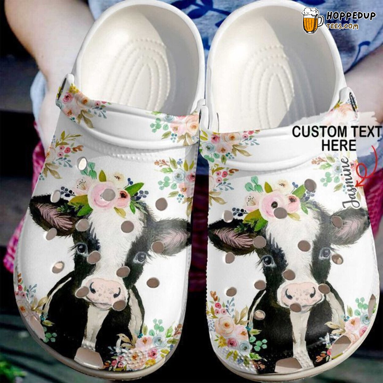 Farmer Personalized Lovely Farm Animals Classic Comfortable Clogs