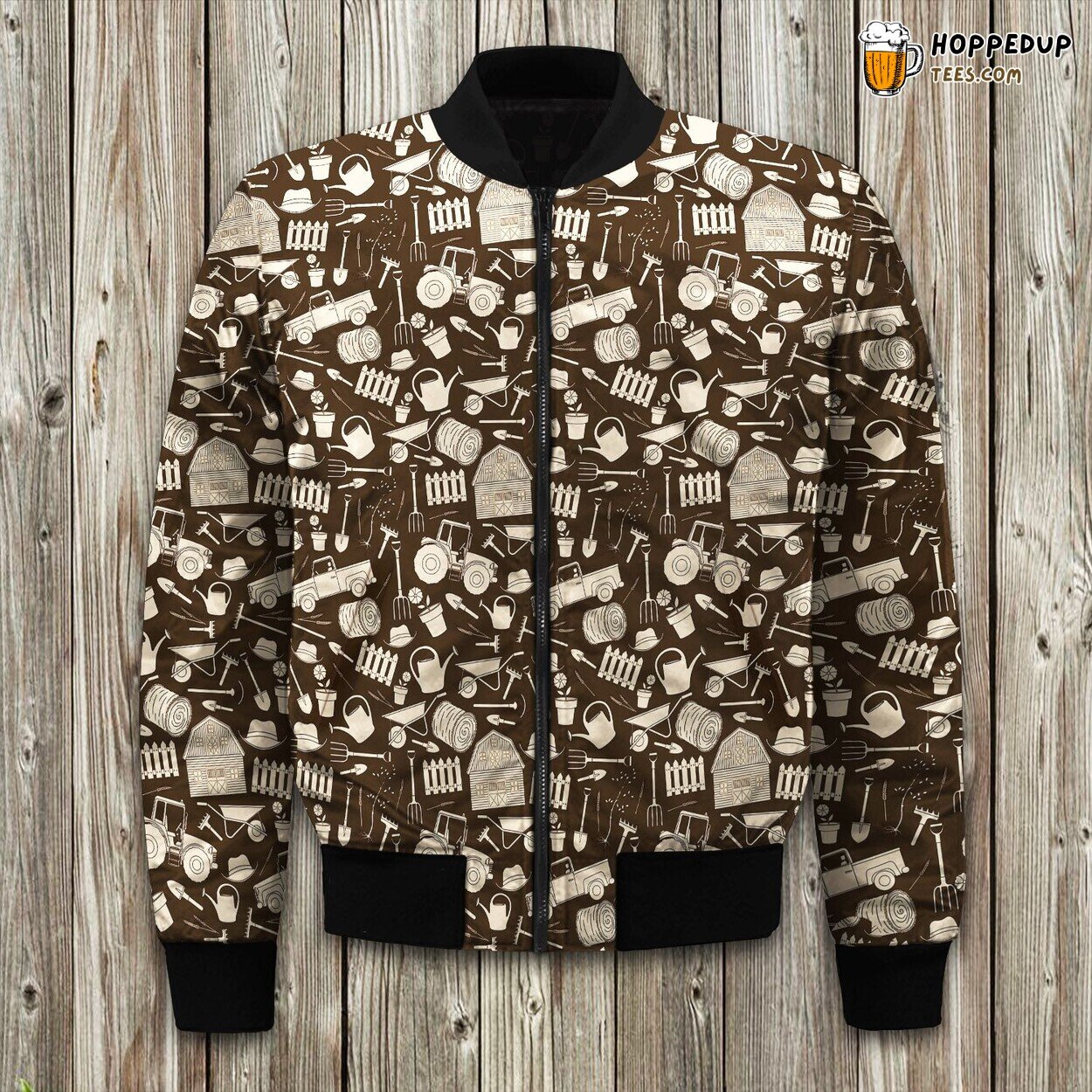 Farming Stuff Tractor Bomber Jacket