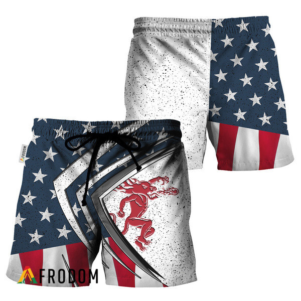 Fireball Fourth Of July Esports Hawaiian Shorts HU