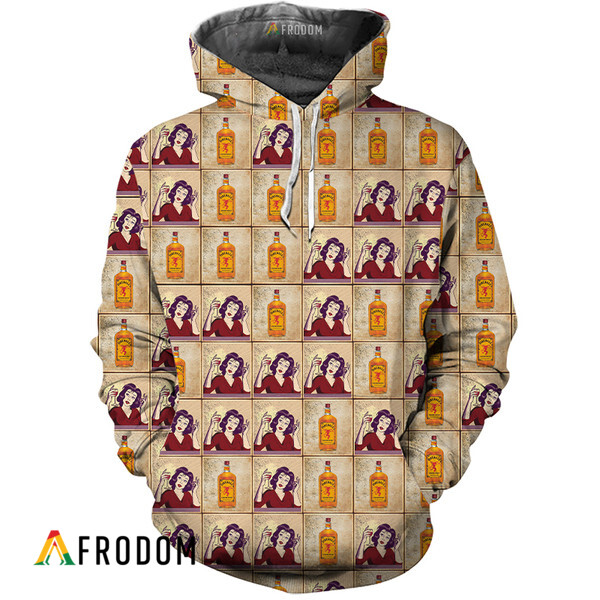 Fireball Whisky Mom And Whisky Hoodie HU
