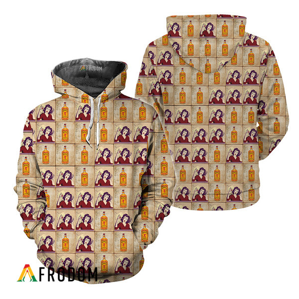 Fireball Whisky Mom And Whisky Hoodie HU