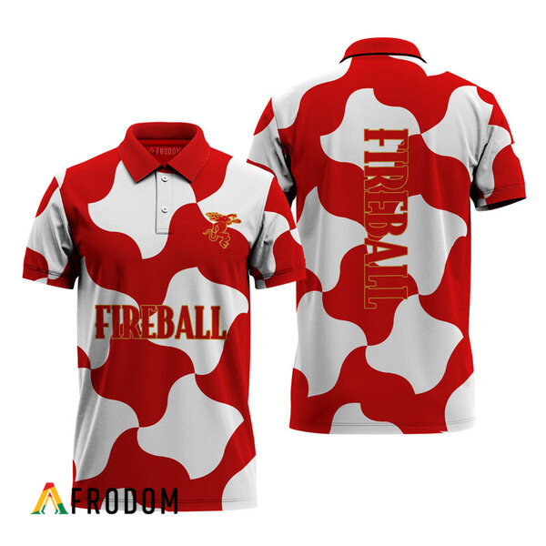 Fireball Whisky Stand Out Golf Club Polo Shirt HU