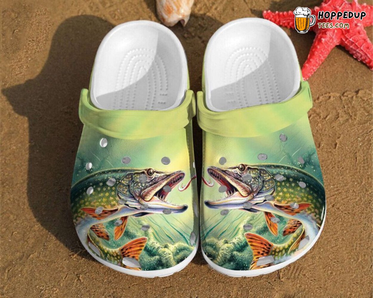 Fishing Fisherman Best Dad Gift Ideas Comfortable Clog Shoes
