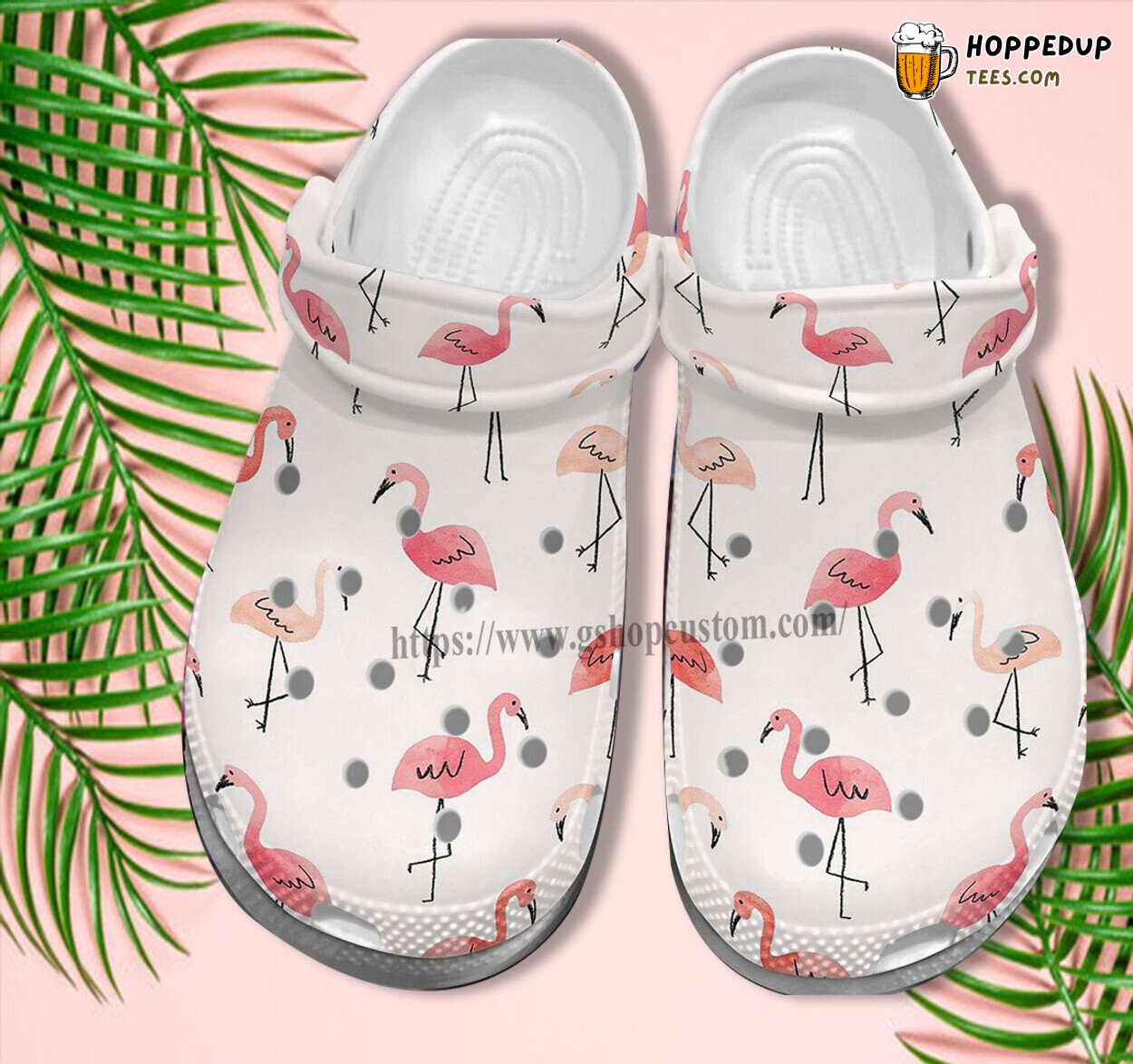 Flamingo Chibi Cute Daughter Birthday Gift Comfortable Croc Clogs