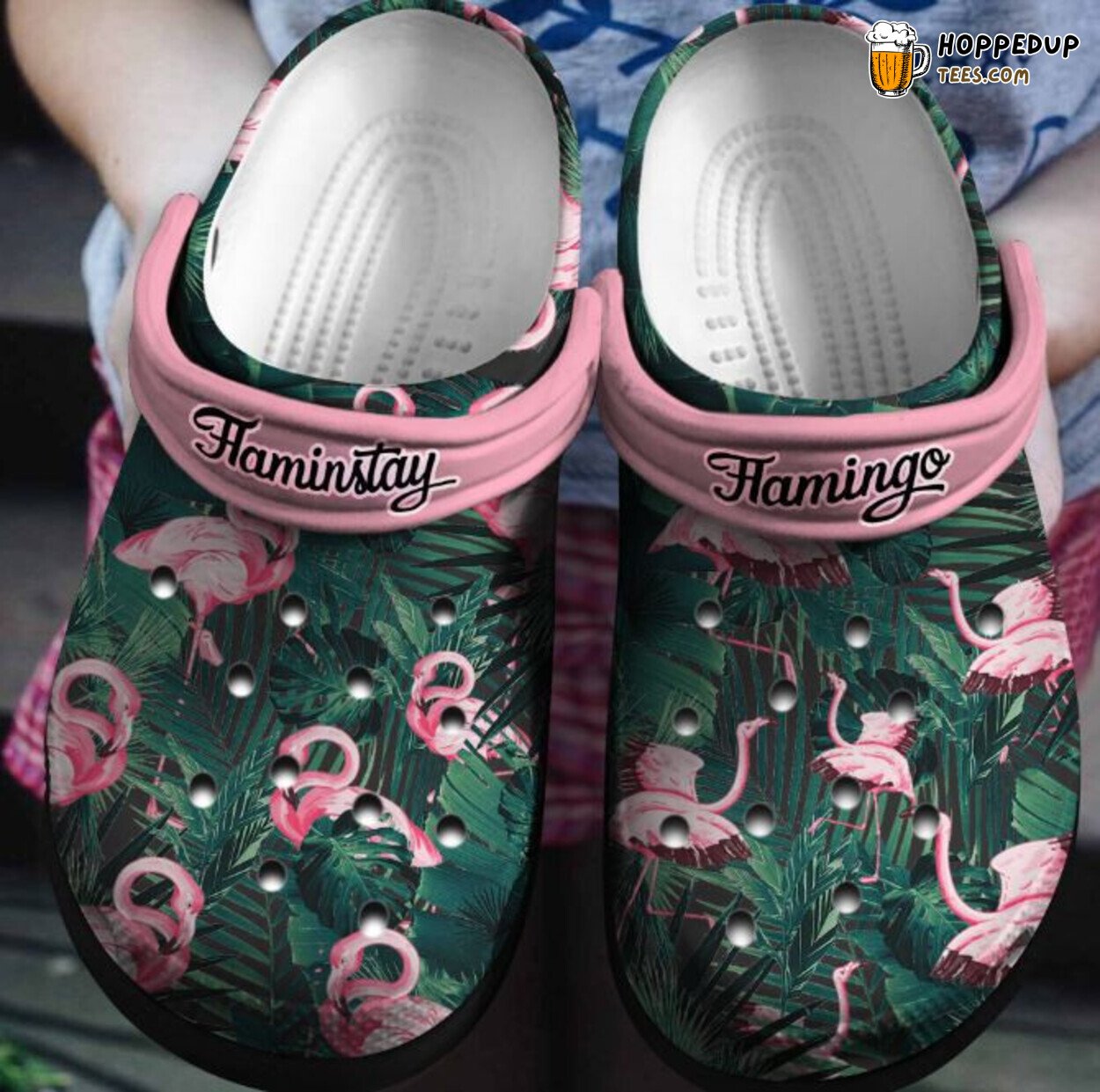Flamingo Flaminstay Custom Beauty Jungle Outdoor Shoes Gift Unique