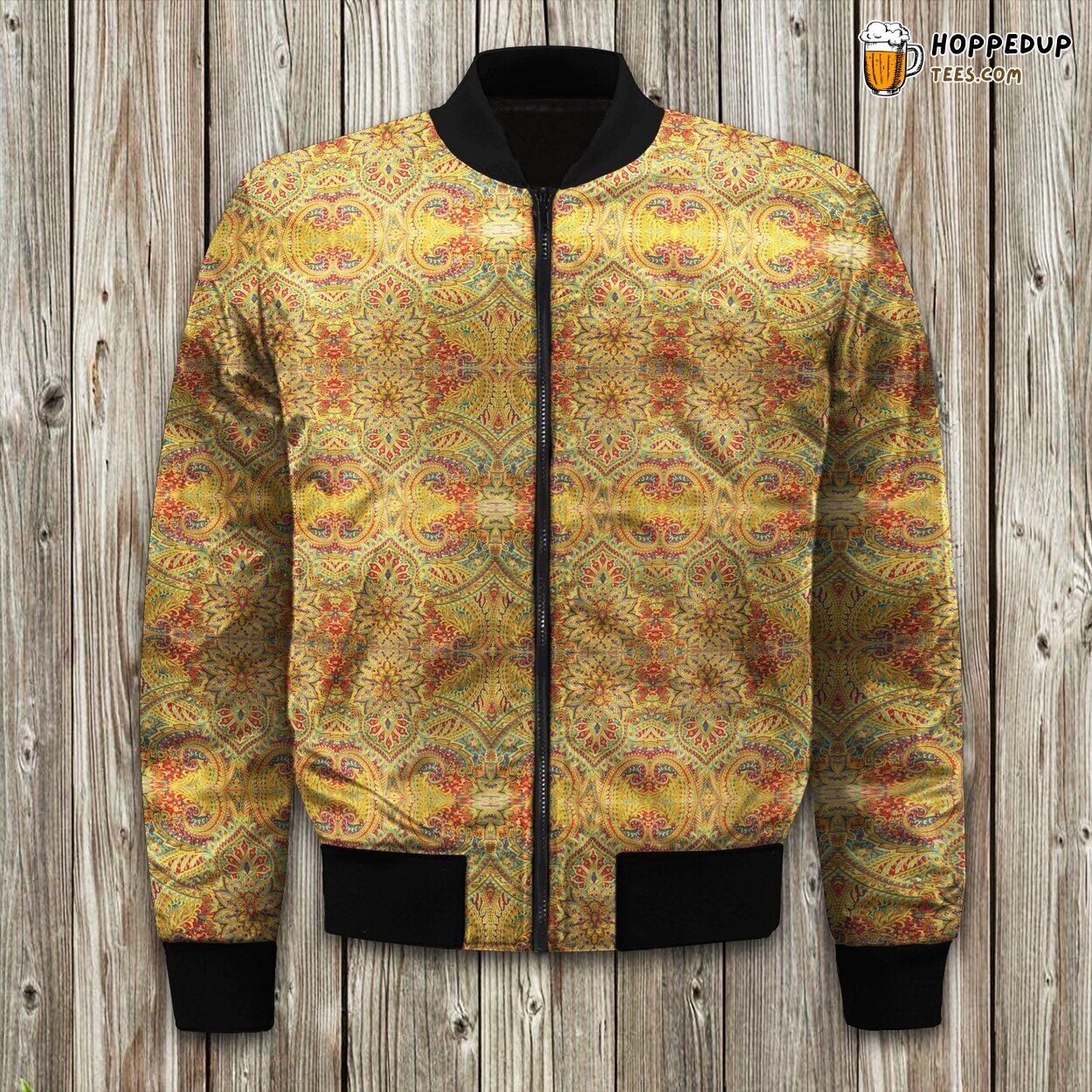 Floral Swept Away Bomber Jacket