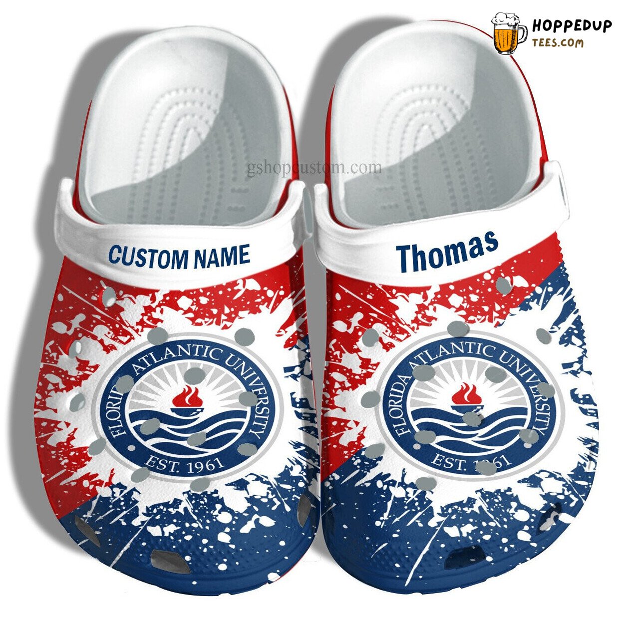 Florida Atlantic University Graduation Customized Admission Gift Clogs