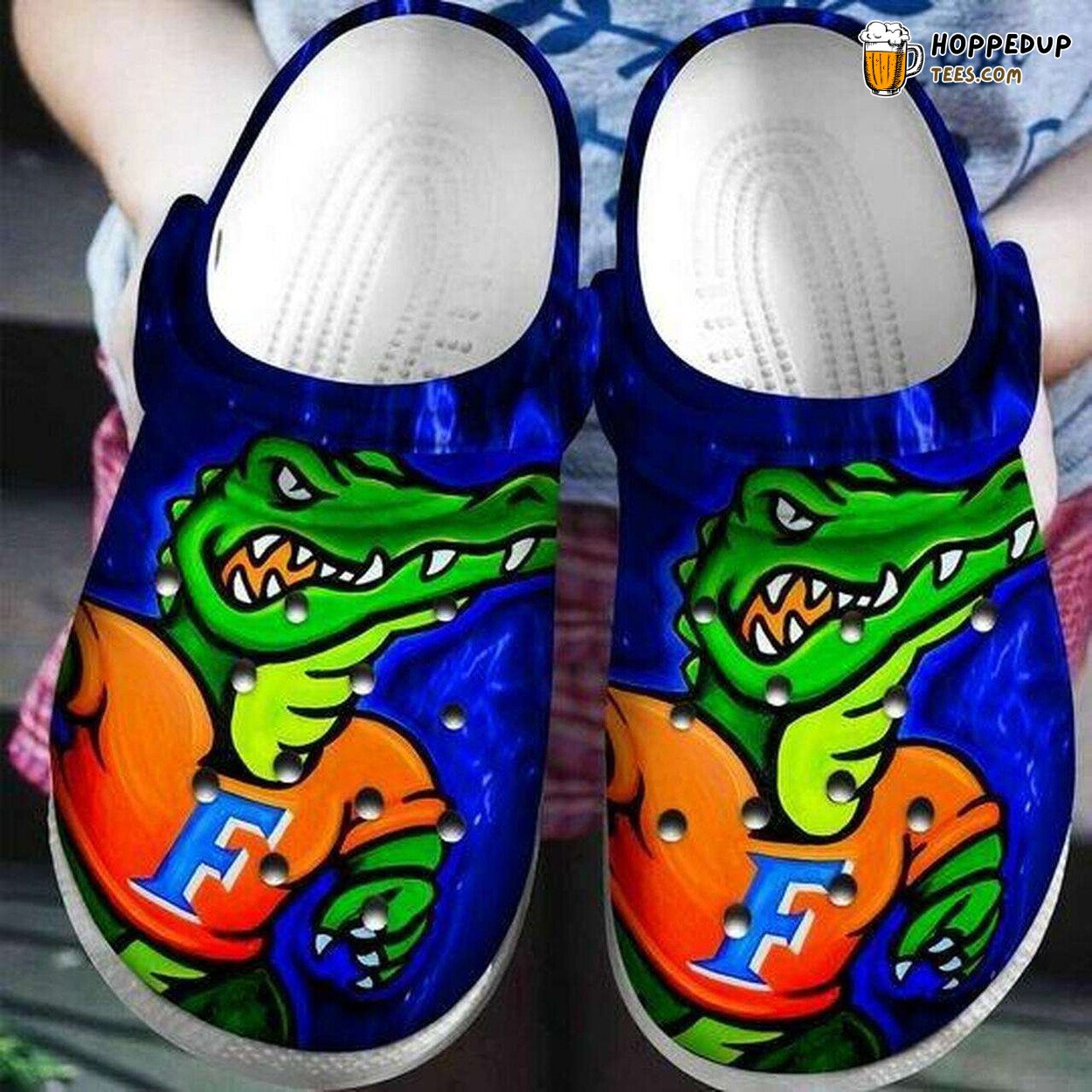 Florida Gators NCAA Football Themed Comfortable Clog Shoes Unique