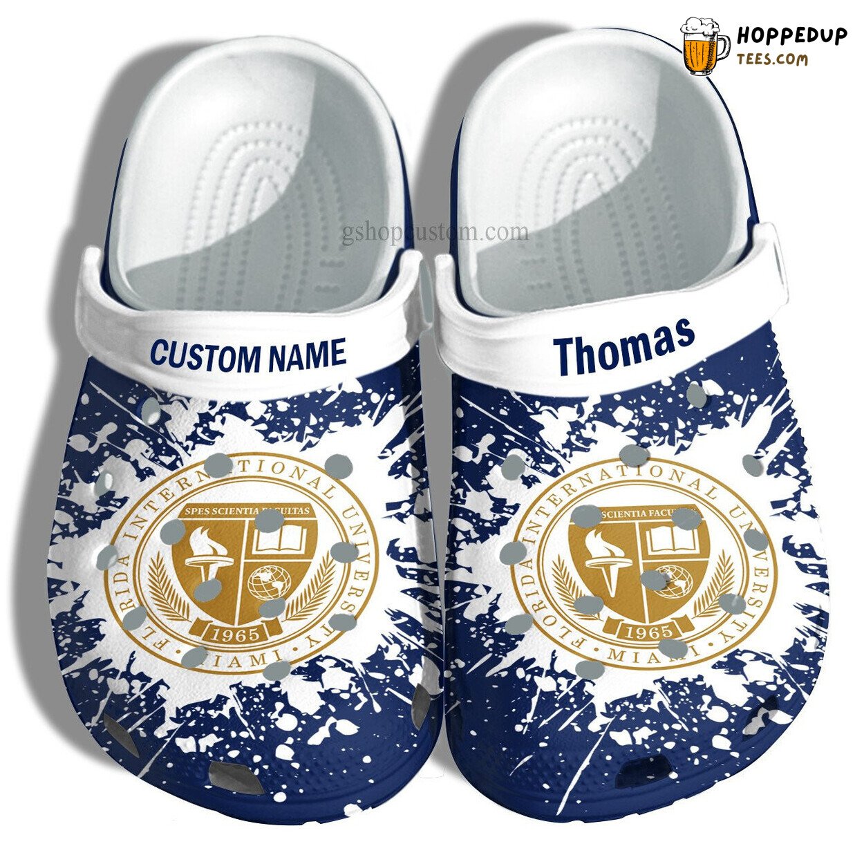Florida International Univ Grad Gift Custom Croc Shoes Unique