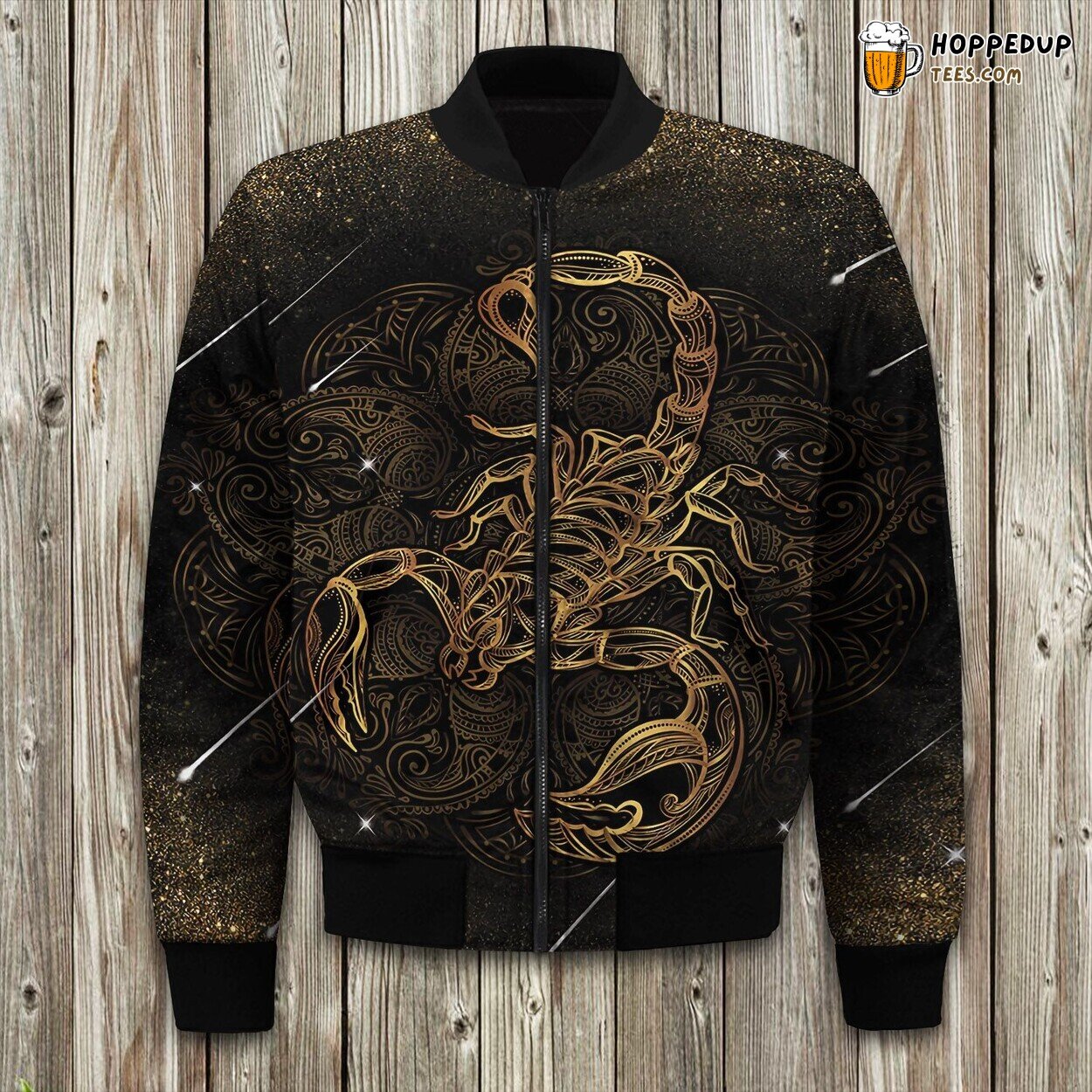 Fluffy Bichon Frise Print Winter Bomber Jacket Tailored Unique Elegance Craft