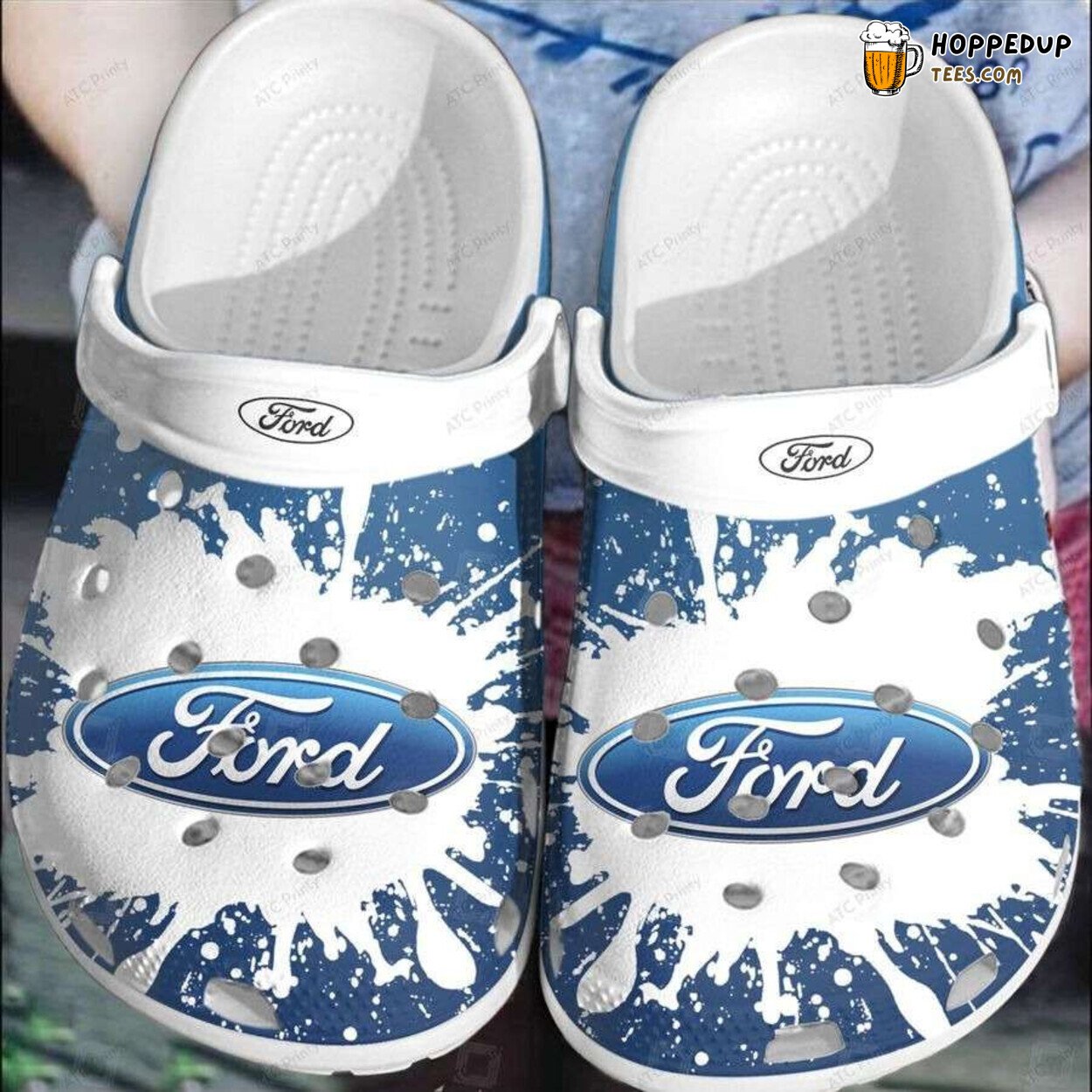 Ford Themed Comfortable Stylish Unique Design Clogs Special Gift