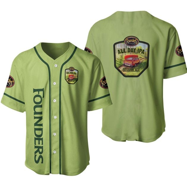 Founders All Day IPA Beer Lovers Baseball Jersey HU