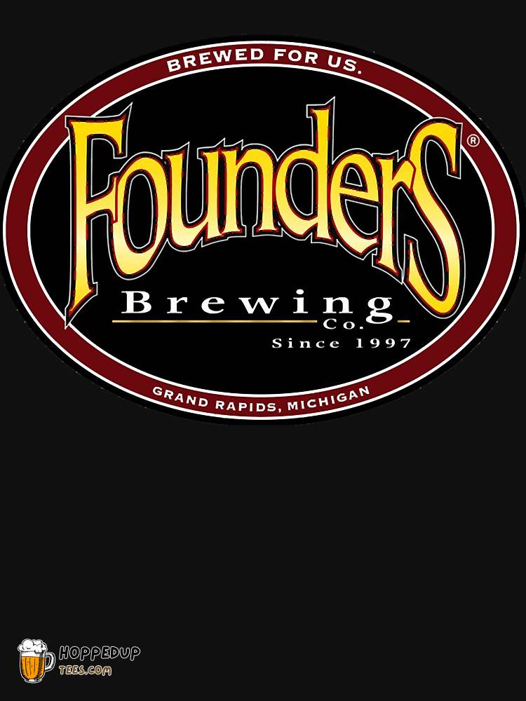 Founders Brewing Co Classic Logo T-Shirt HU