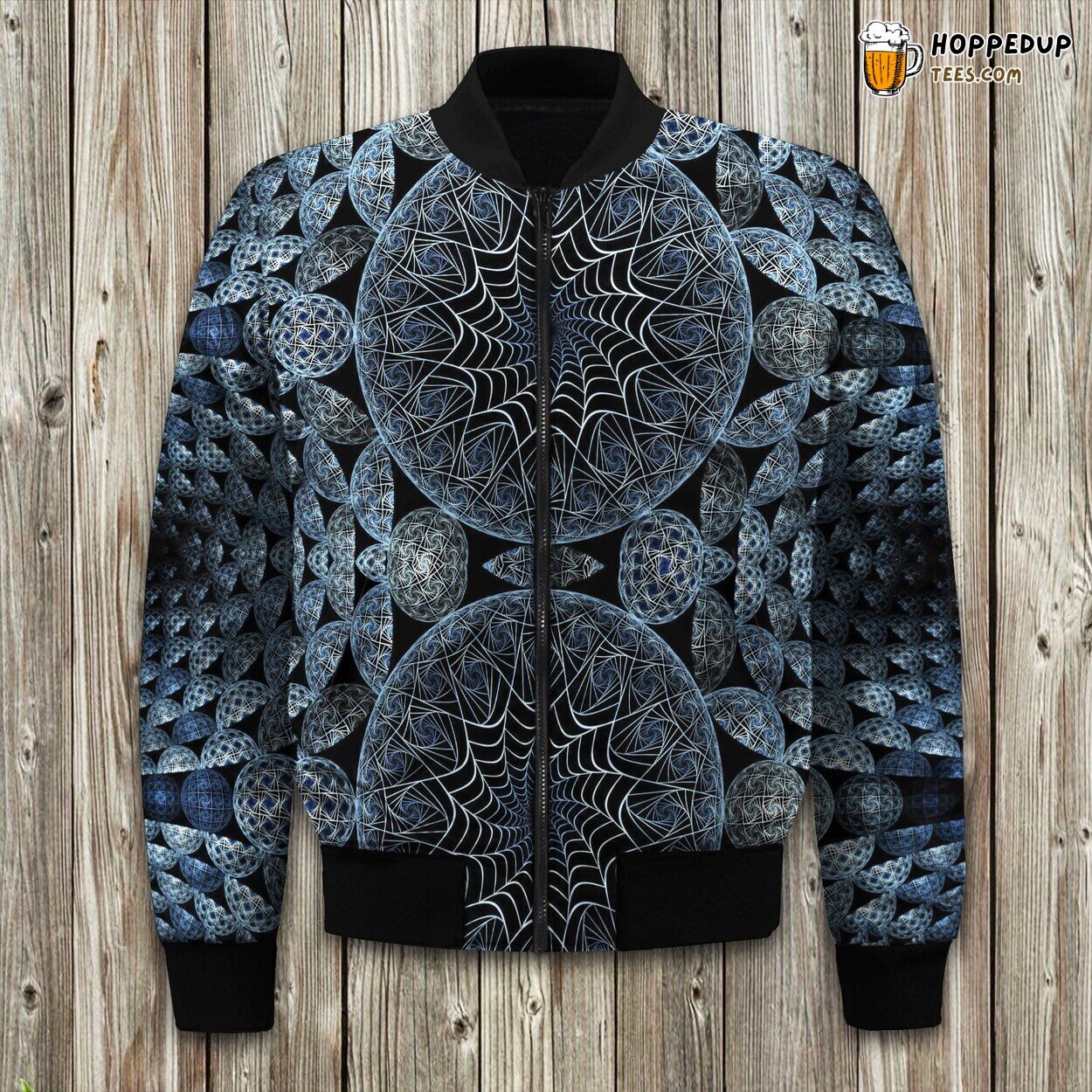 Fractal High Resolution Bomber Jacket