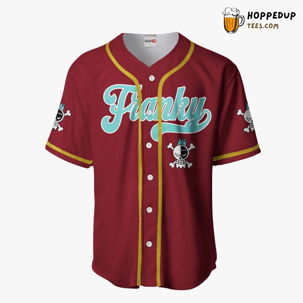 Franky Emblem Distinctive Unique Baseball Jersey Collection Design Style