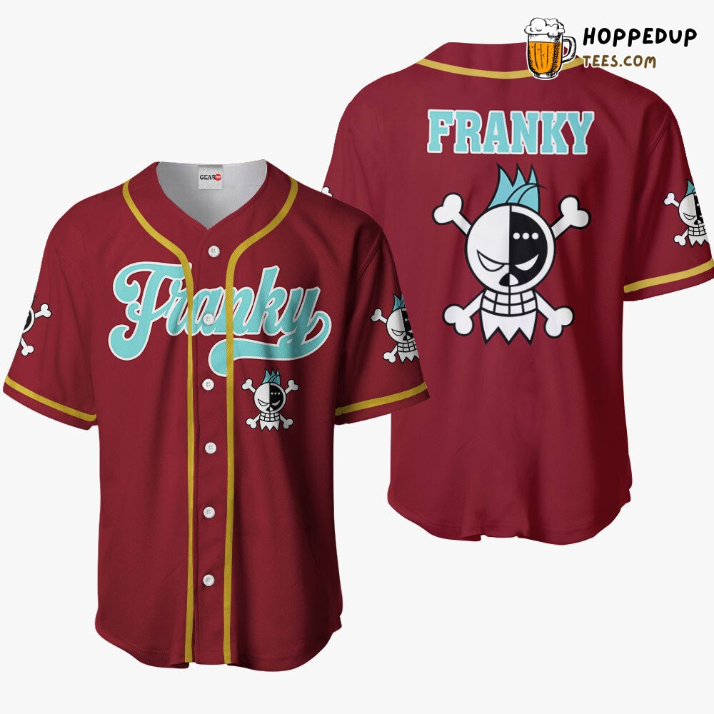 Franky Emblem Distinctive Unique Baseball Jersey Collection Design Style Franky Emblem Distinctive Unique Baseball Jersey Collection Design Style