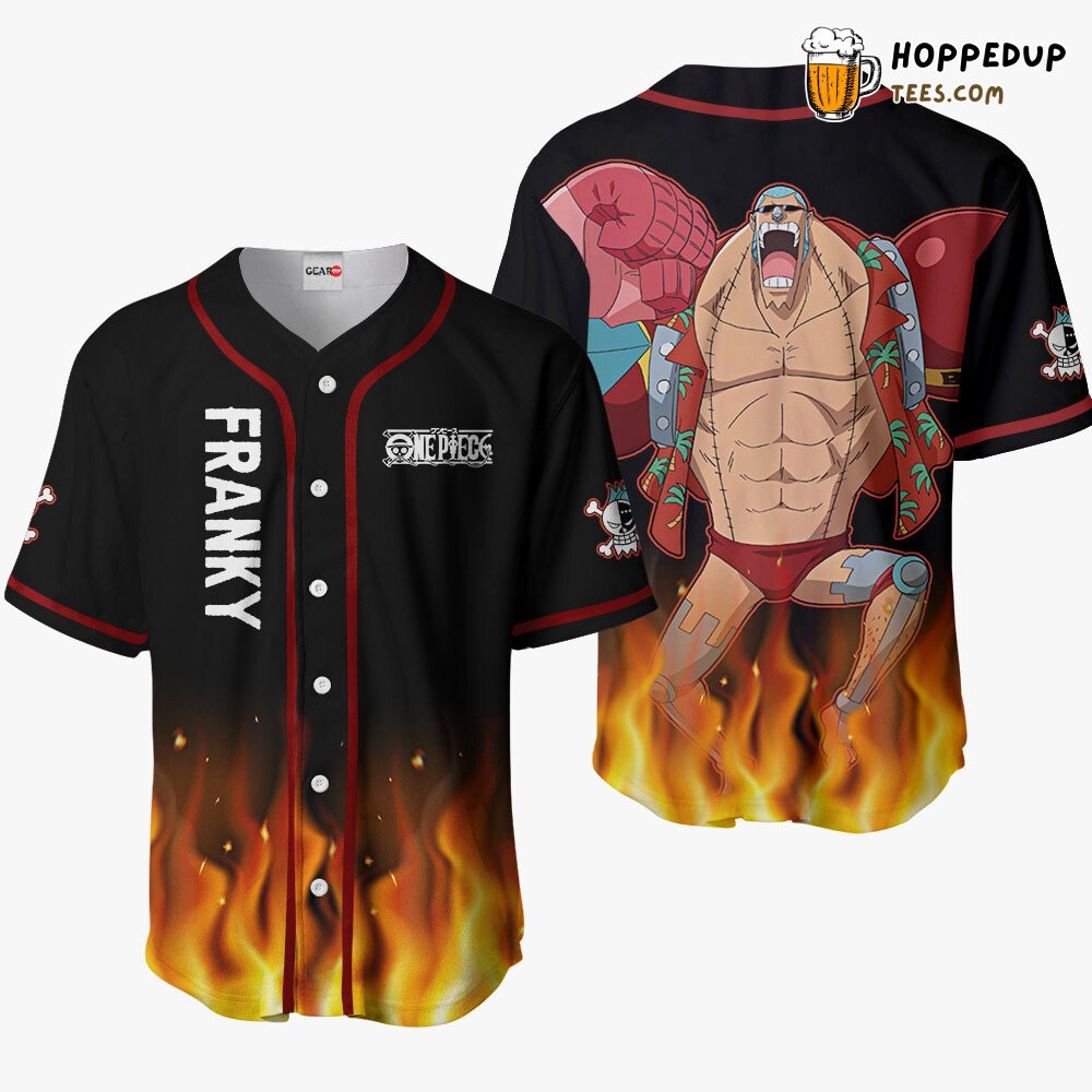 Franky Unique OP Anime Edition Design Baseball Jersey Distinctive Style