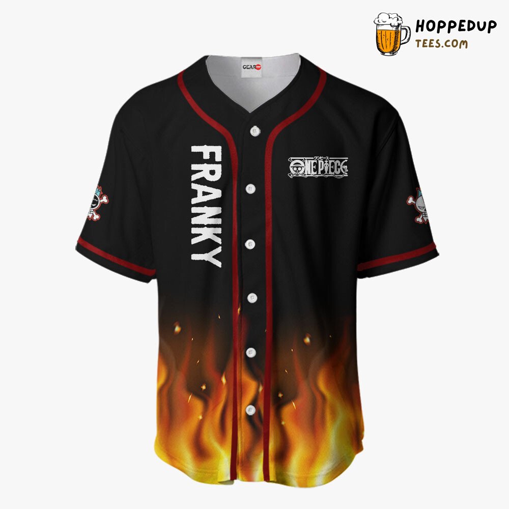 Franky Unique OP Anime Edition Design Baseball Jersey Distinctive Style