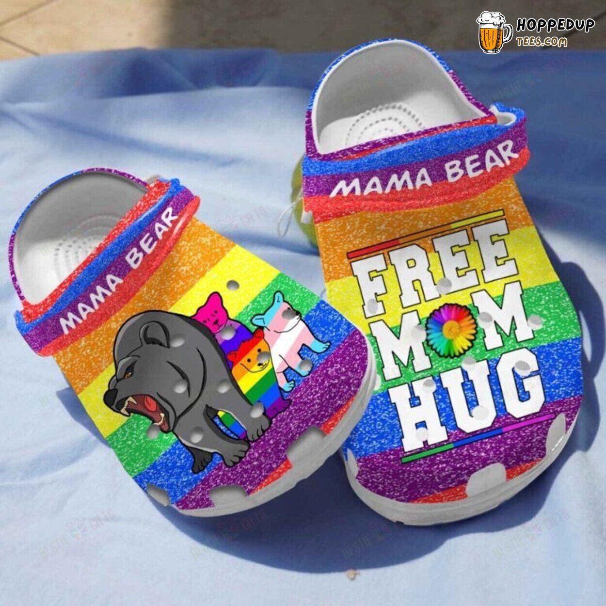 Free Nin Hug LGBT Themed Mother’s Day Comfortable Clogs Shoes