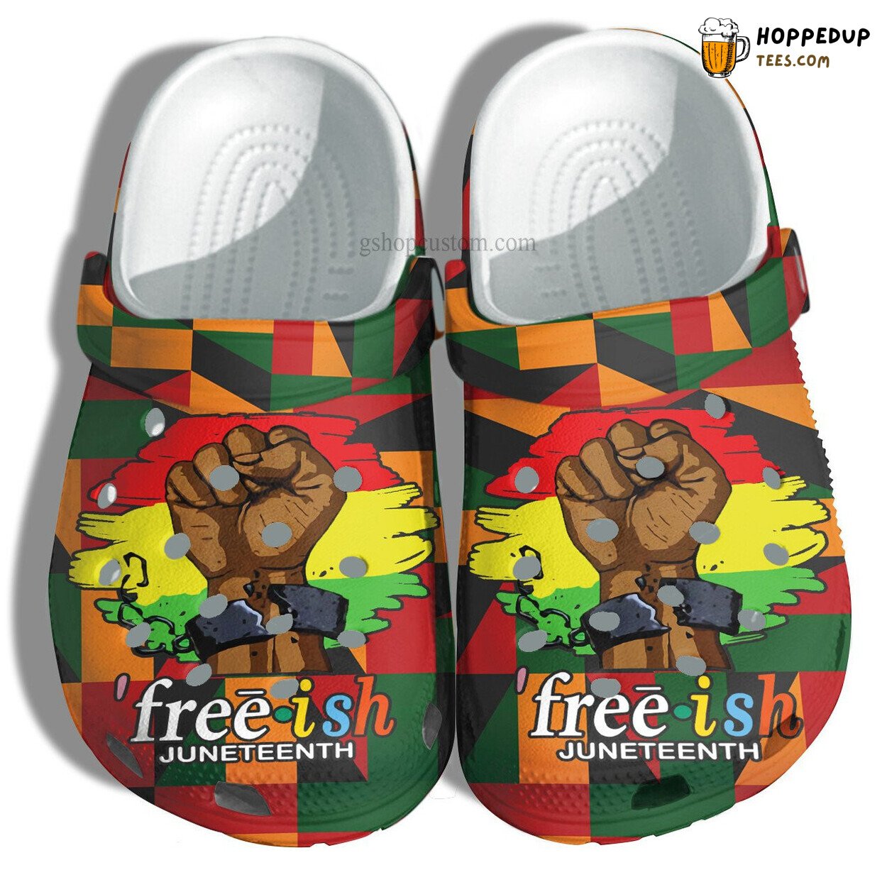 Freeish Juneteenth Africa Culture Shoes Black Girl America Theme Design