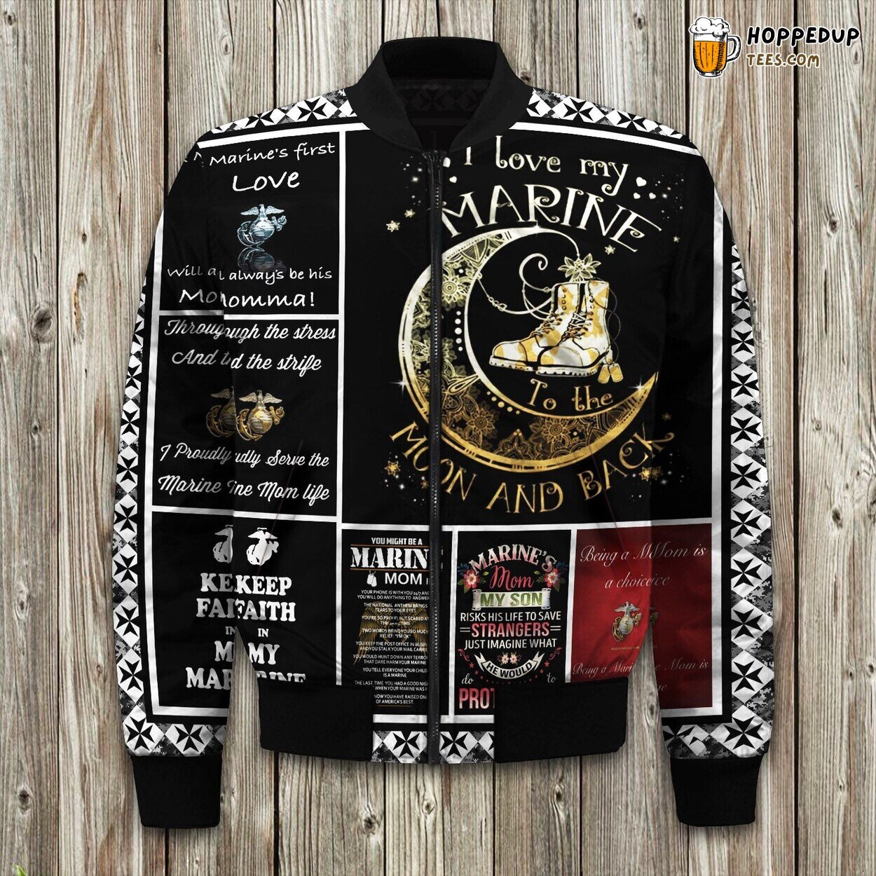 Freestyle BMX Essence Winter Bomber Jacket Tailored Unique Elegance Craft
