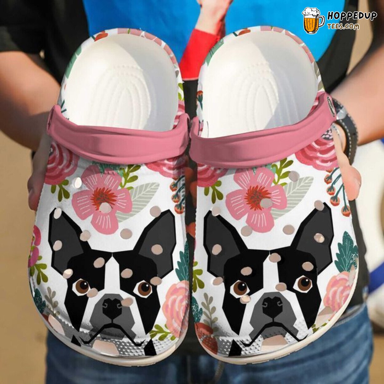 French Bulldog Mom Theme Comfortable Clogs Canine Lover Footwear