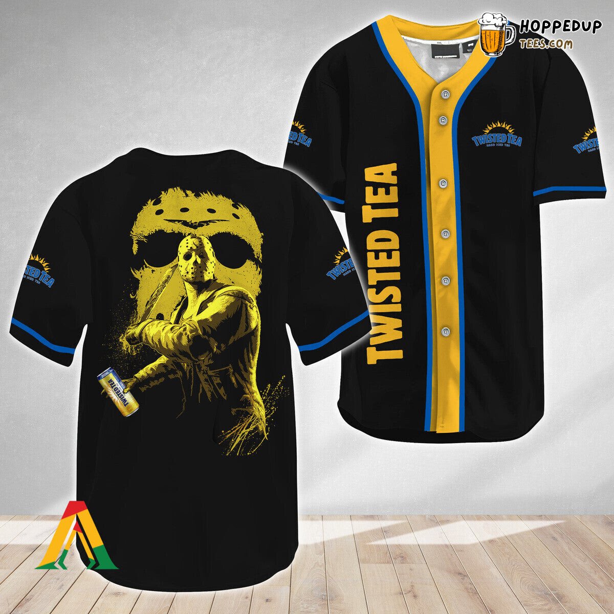 Friday The 13th Jason Voorhees Twisted Tea Inspired Baseball Jersey Look