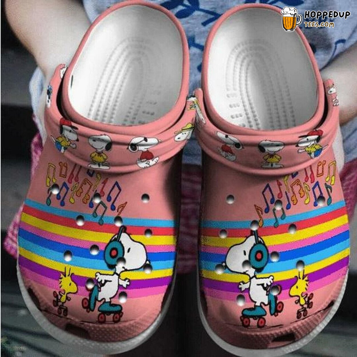 Friends Birthday Gift Classic Themed Rubber Clog Shoes Comfy Footwear Design