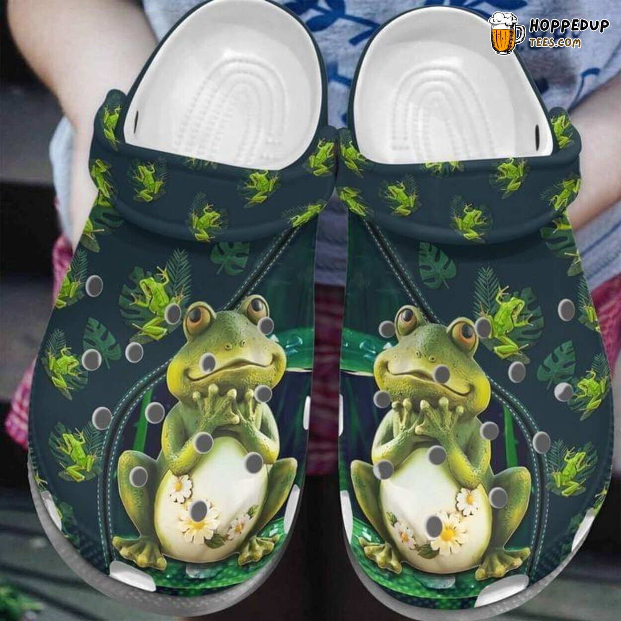 Frog Princess Lover Gift Comfortable Rubber Clogs Amphibian Inspired Shoes