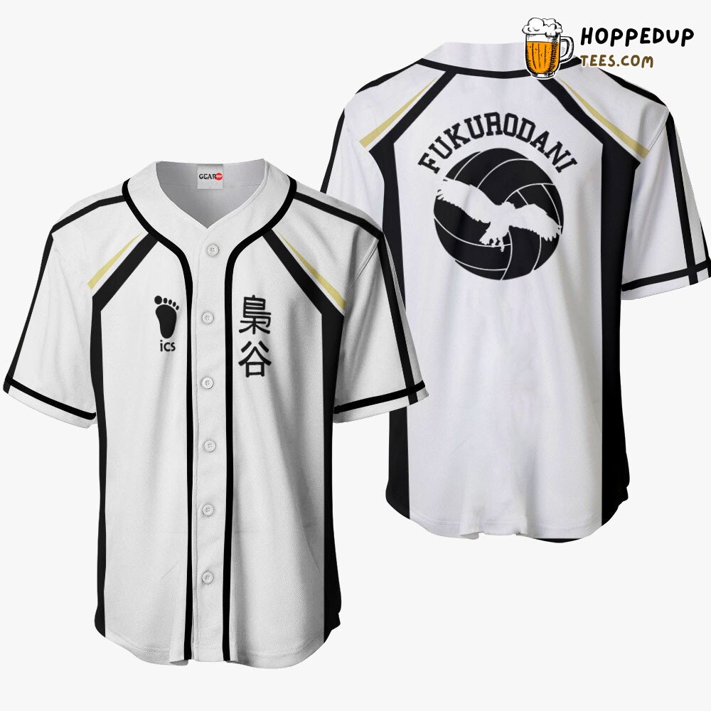 Fukurodani Unique Collection Design Baseball Jersey Costume Edition