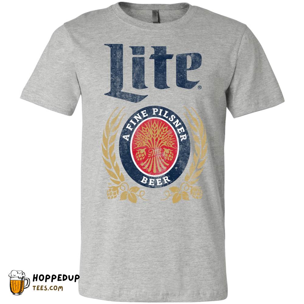 Full Miller Lite Ash Graphic Tee HU