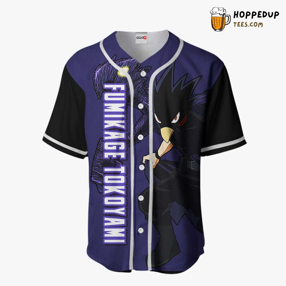 Fumikage Tokoyami Distinctive Design Anime Baseball Jersey Unique Collection