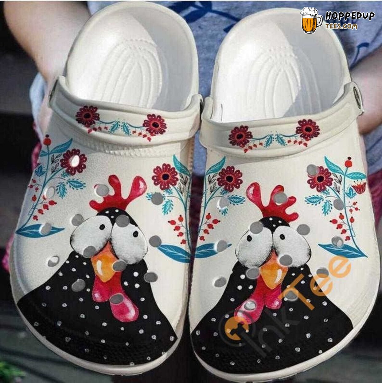 Funny Chicken Theme Comfortable Clogs Poultry Inspired Footwear Design