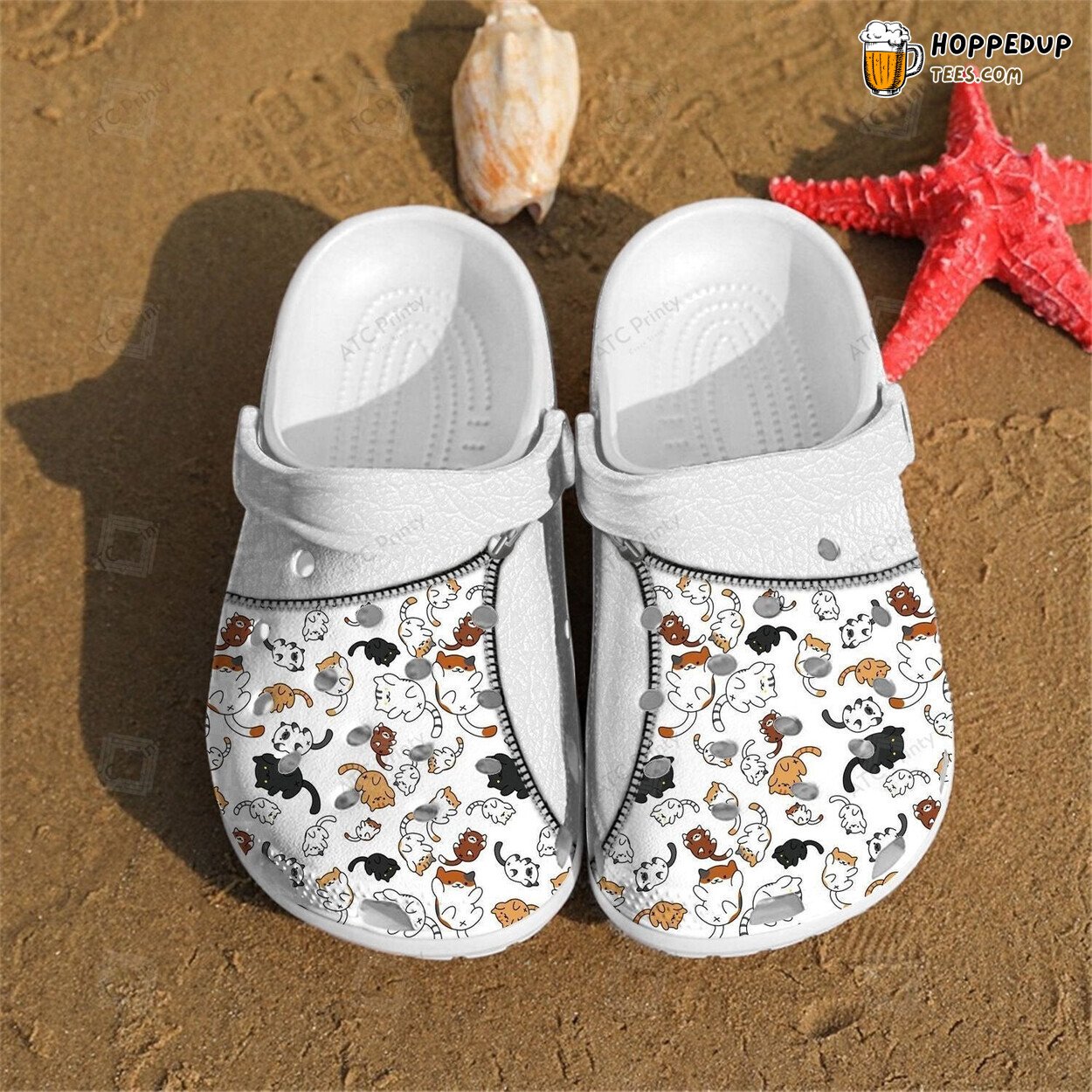 Funny Cutie Cats Shoes Crocbland Clogs Unique Gifts Niece Daughter Design