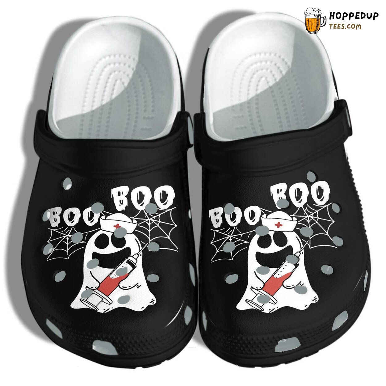 Funny Ghost Nurse Boo Boo Halloween Outdoor Shoes Birthday Comfort Gift
