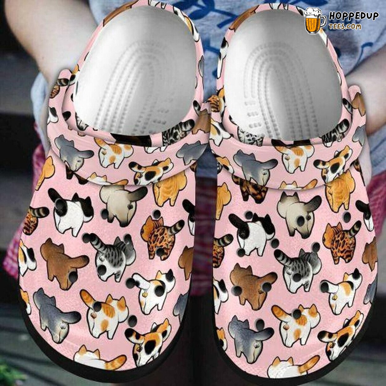 Funny Team Cat Personalized Lover Gift Comfy Rubber Clog Shoes