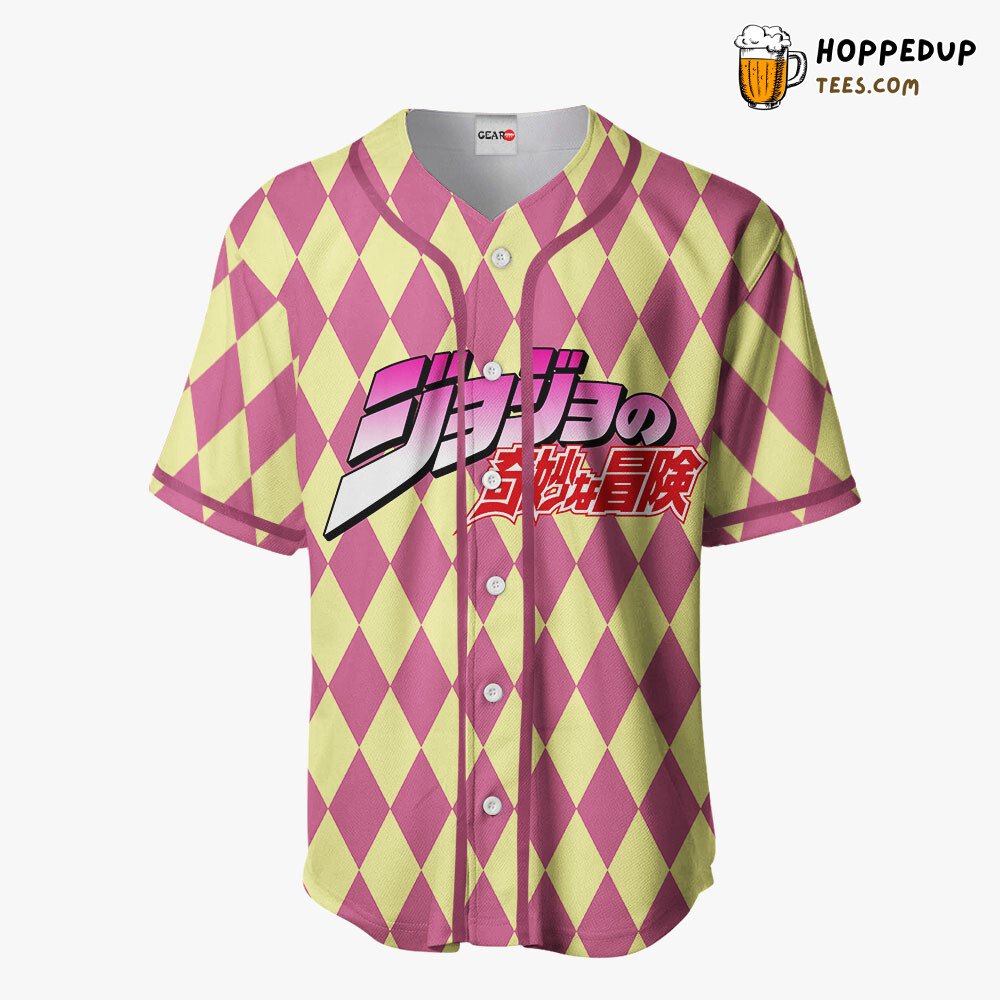 Funny Valentine JJBA Unique Design Anime Baseball Jersey Distinctive