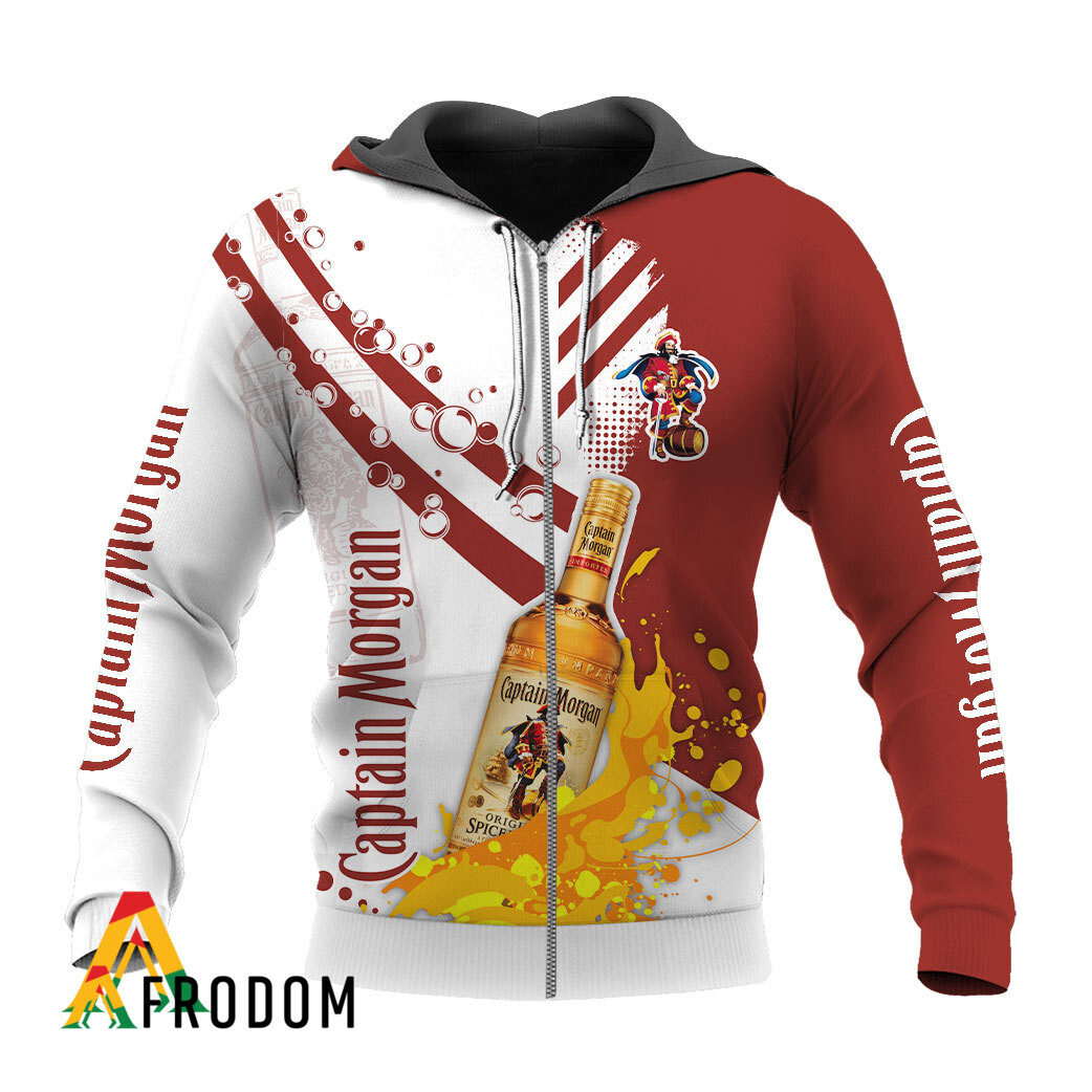 Funny Water Splash Captain Morgan Hoodie HU