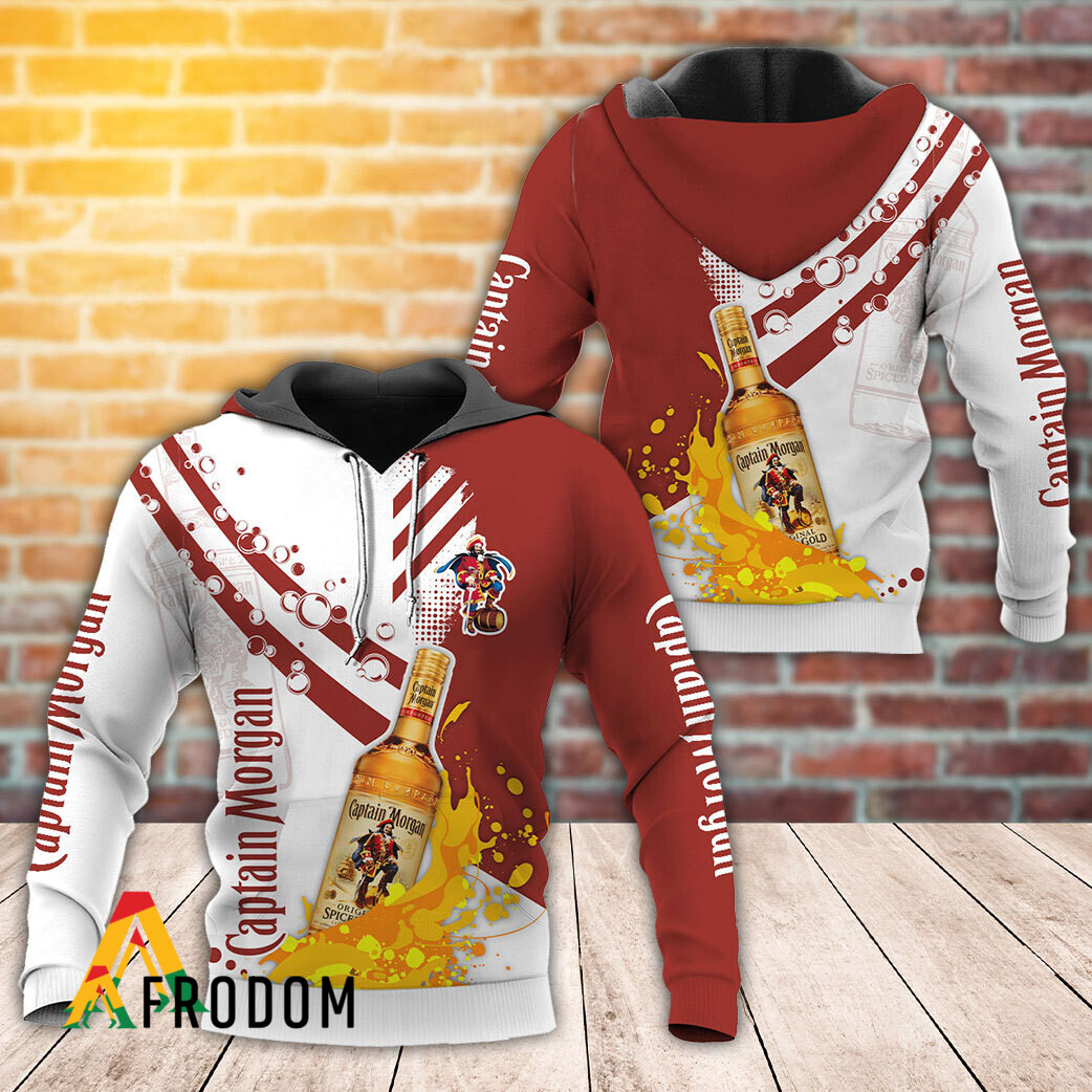 Funny Water Splash Captain Morgan Hoodie HU