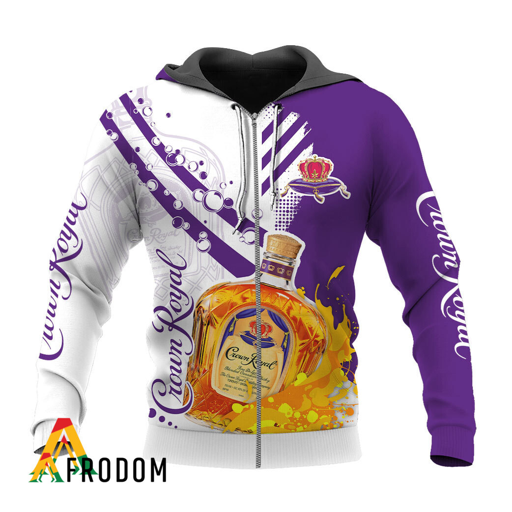 Funny Water Splash Crown Royal Hoodie HU