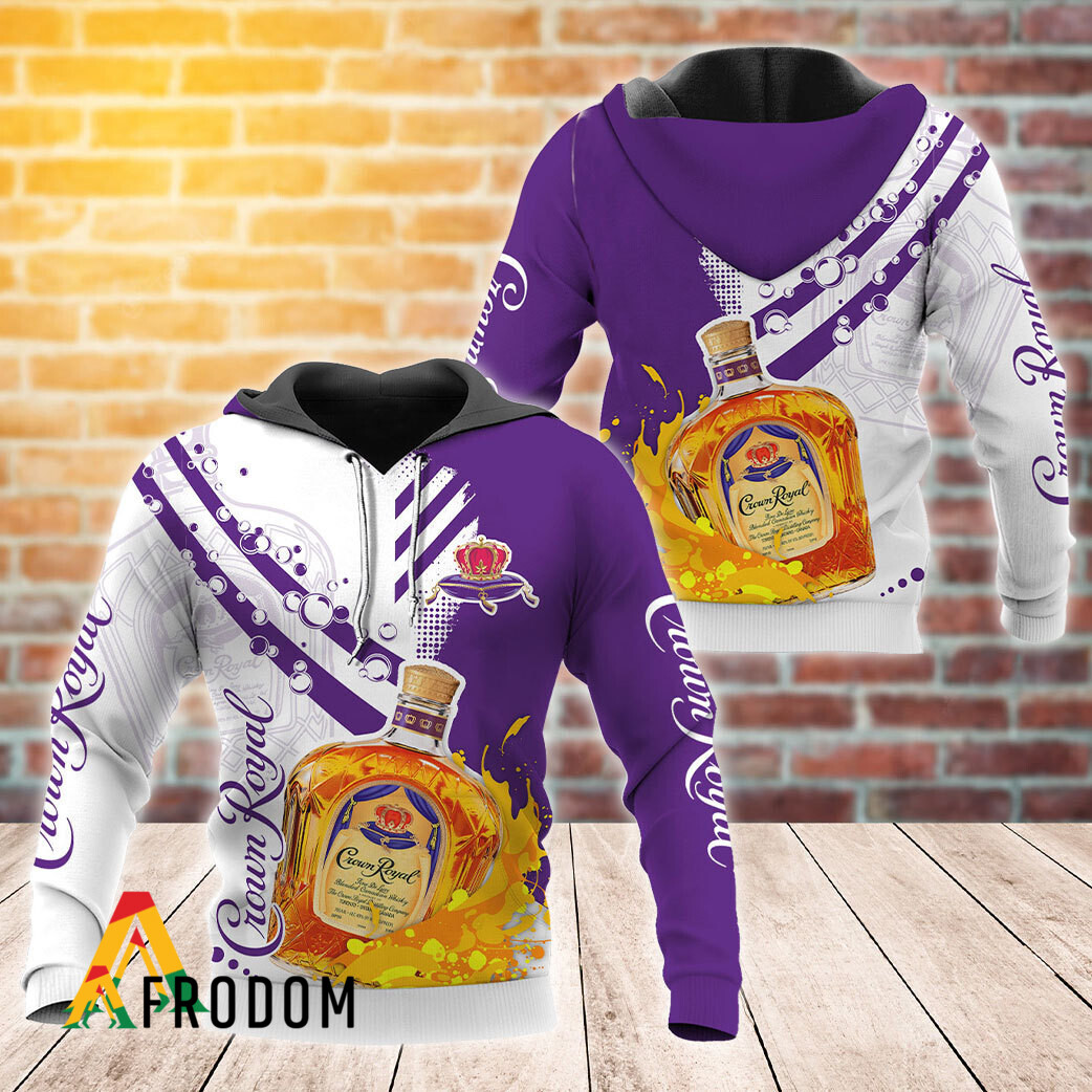 Funny Water Splash Crown Royal Hoodie HU