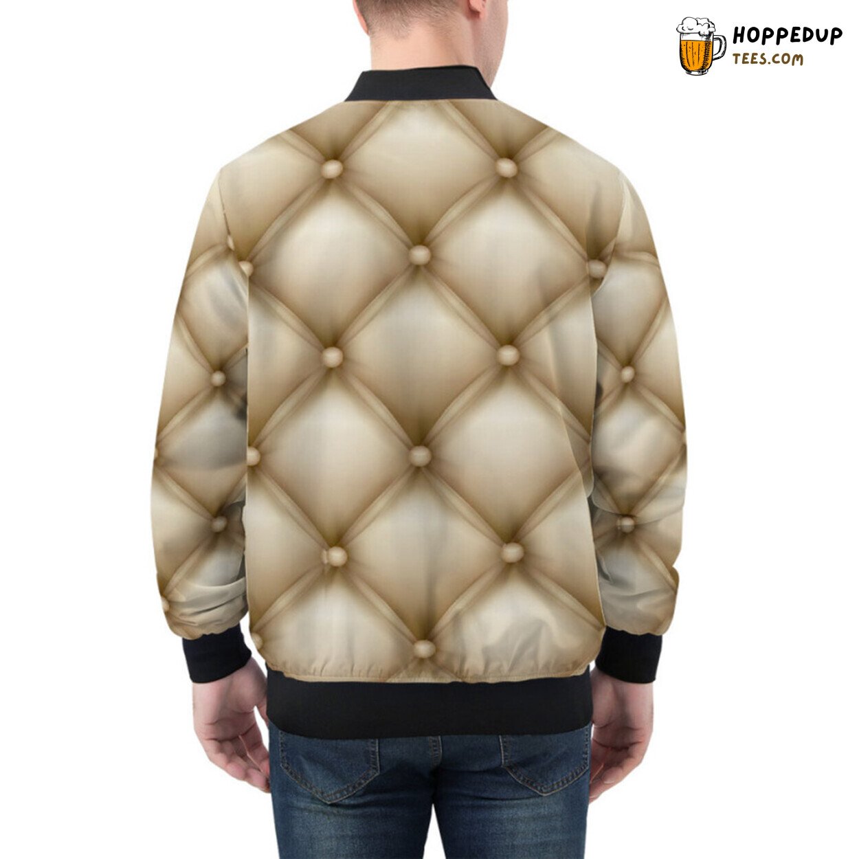 Furniture Upholstery Inspired Pattern Designed Bomber Jacket
