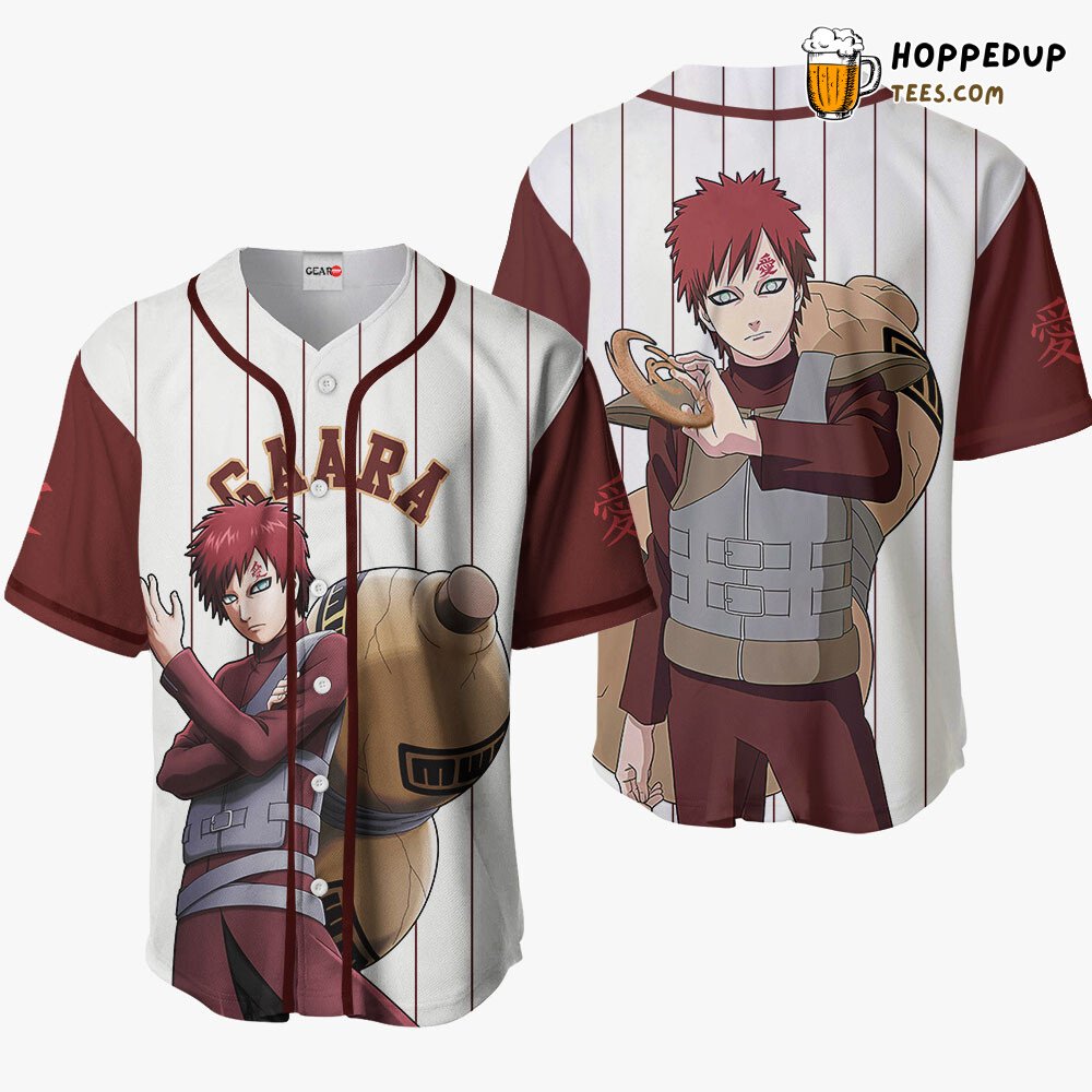 Gaara Distinctive Sport Design Edition Unique Baseball Jersey Collection Gaara Distinctive Sport Design Edition Unique Baseball Jersey Collection