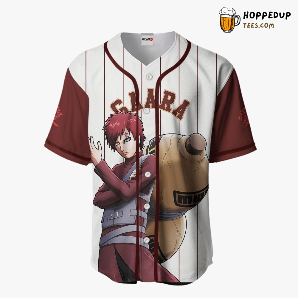 Gaara Distinctive Sport Design Edition Unique Baseball Jersey Collection