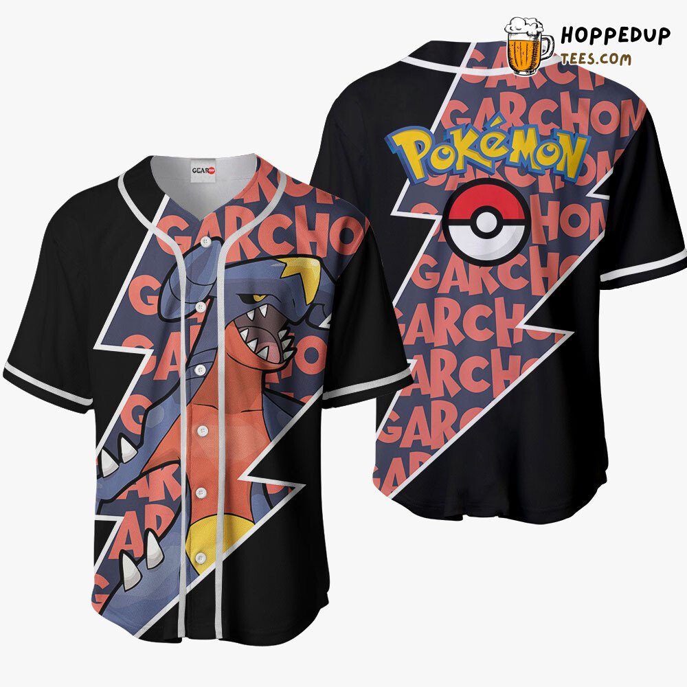 Garchomp Distinctive Collection Design Unique Baseball Jersey Edition Style