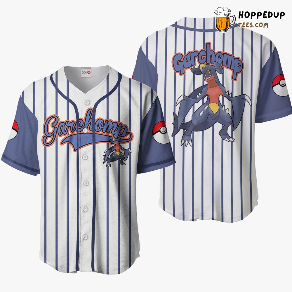 Garchomp Distinctive Unique Edition Baseball Jersey Collection Design Style Garchomp Distinctive Unique Edition Baseball Jersey Collection Design Style