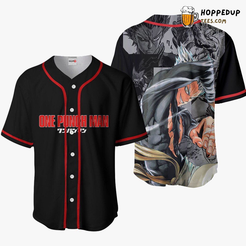Garou Distinctive Design Anime Baseball Jersey Unique Exclusive Shirt