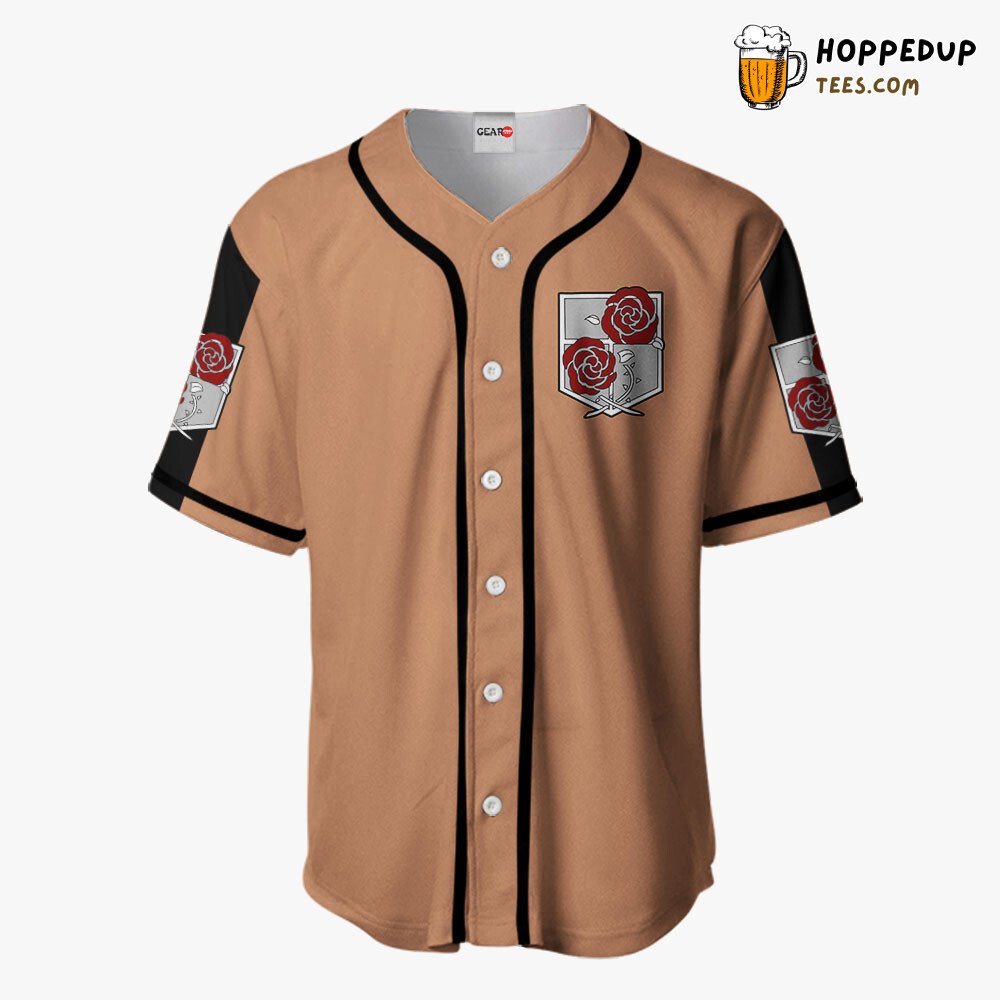 Garrison Regiment Unique Design Final Anime Baseball Jersey Distinctive Edition