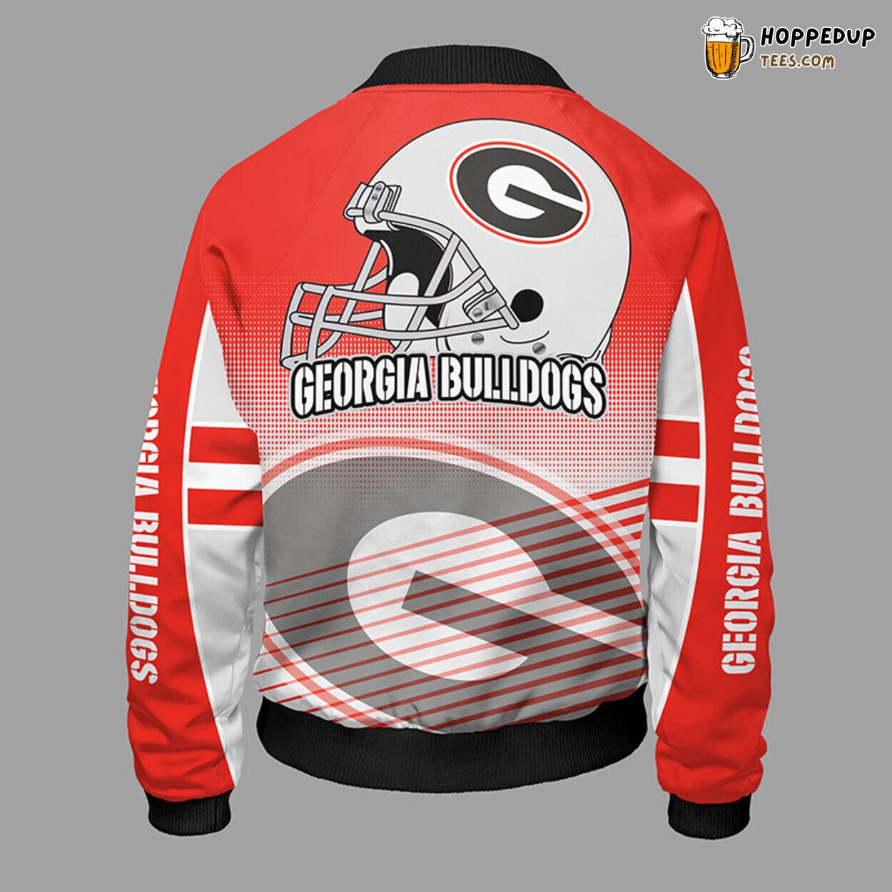 Georgia Bulldogs NCAA Classic Orange Premium Bomber Jacket Design