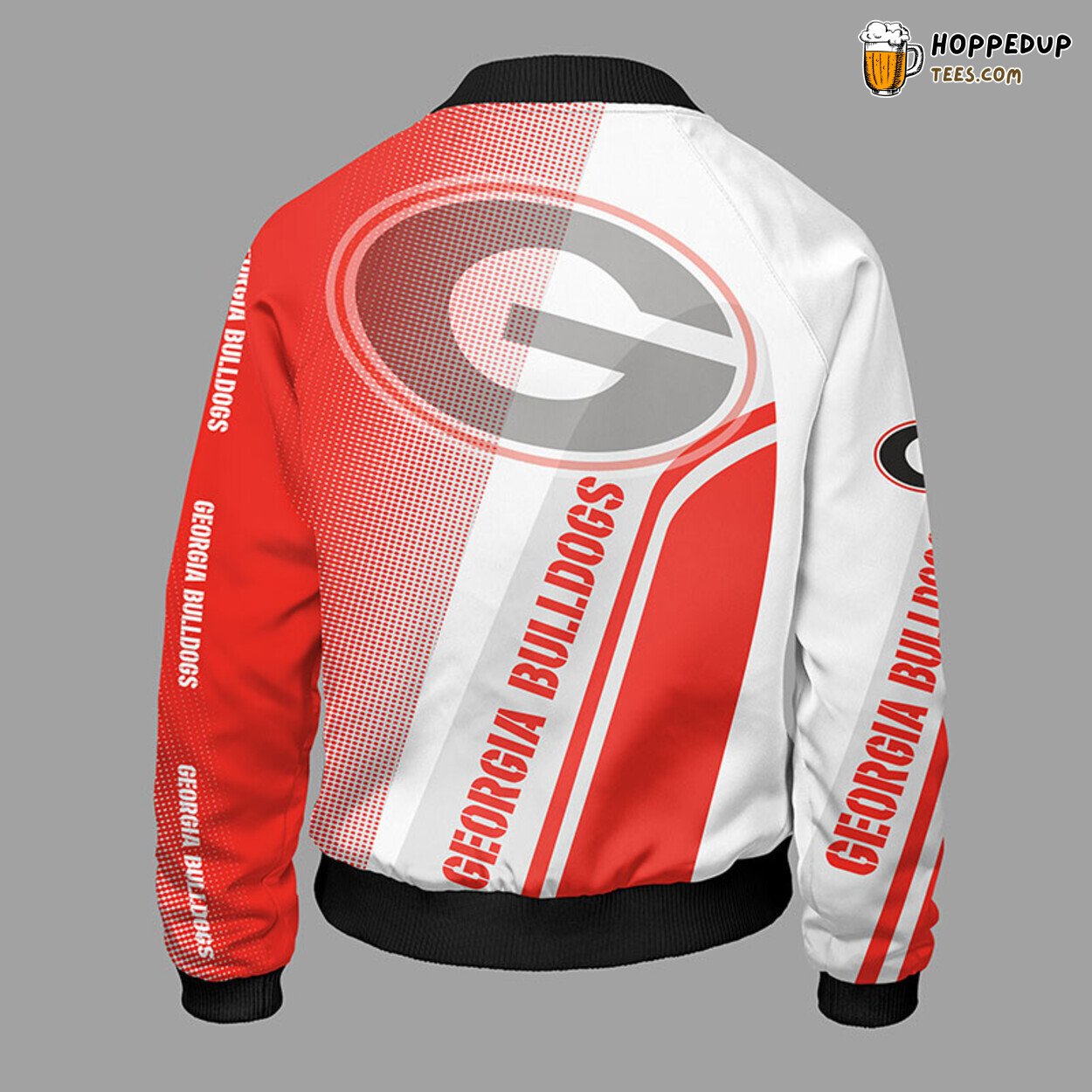 Georgia Bulldogs NCAA Orange Premium Unisex Bomber Jacket Design